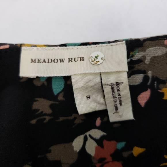 Anthropologie floral 100% silk kimono top Sm - Picture 7 of 8